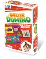 Gra edukacyjna. Moje domino - Rozsypane zabawki. Wydawca: Artyk. SmakLiter.pl Opakowanie Gra edukacyjna. Moje domino - Rozsypane zabawki