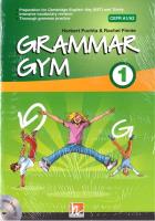 Grammar Gym 1 A1/A2 + audio CD. Autor: Finnie Rachel. SmakLiter.pl Okładka książki Grammar Gym 1 A1/A2 + audio CD