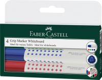 Opakowanie Grip Marker suchościeralny etui 4 sztuki Faber-Castell