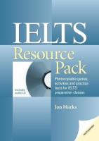 IELTS Rescource Pack B1-C2 + CD. Autor: Marks Jonathan. SmakLiter.pl Okładka książki IELTS Rescource Pack B1-C2 + CD