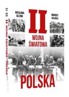II wojna światowa. Polska. Autor: NORBERT HAŁADAJ, Wiesława Olejnik. SmakLiter.pl Okładka książki II wojna światowa. Polska