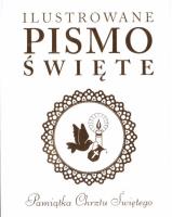 Okładka książki Ilustrowane Pismo Święte. Pamiątka Chrztu Świętego