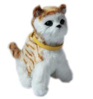 Opakowanie Interaktywny kotek - jasno brązowy pręgowany