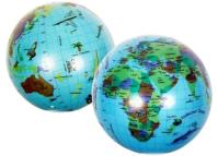 Opakowanie John Piłka winylowa Globus 23 cm