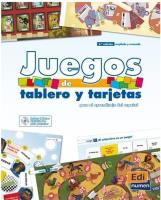 Juegos De Tablero y Tarjetas Para El Aprendizaje... Autor: Martín Bosque Adelaida. SmakLiter.pl Okładka książki Juegos De Tablero y Tarjetas Para El Aprendizaje..