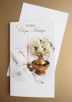 Opakowanie Karnet chrzest W dniu chrztu + koperta ARGUS