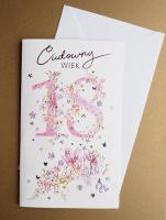 Opakowanie Karnet urodziny Cudowny Wiek + koperta ARGUS