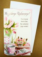 Opakowanie Karnet Życzenia z Kopertą