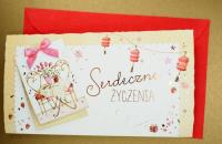 Opakowanie Karnet Życzenia z kopertą