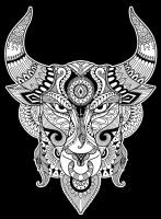 Opakowanie Kolorowanka Welwetowa 47x35 Byk