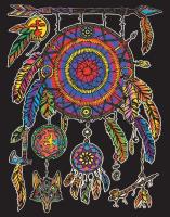 Opakowanie Kolorowanka Welwetowa 47x35 Łapacz Snów