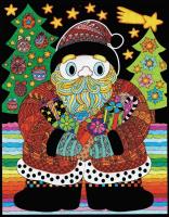 Opakowanie Kolorowanka Welwetowa 47x35 Mikołaj