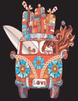 Opakowanie Kolorowanka Welwetowa 47x35 Ogórek Hipisów