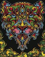 Opakowanie Kolorowanka Welwetowa 47x35 Pantera