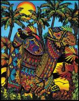 Opakowanie Kolorowanka Welwetowa 47x35 Wielbłąd