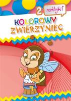 Okładka książki Kolorowy zwierzyniec 2