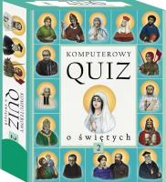 Komputerowy quiz o świętych cz.2. Autor:   Praca zbiorowa. SmakLiter.pl Okładka książki Komputerowy quiz o świętych cz.2