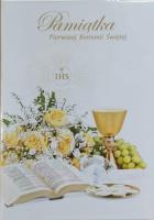 Opakowanie Książeczka brokat A5 Komunia wzór nr 019