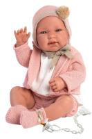 Opakowanie Lalka 84318 bobas Tina w różowym sweterku 43cm