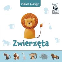 MALUCH POZNAJE ZWIERZĘTA. Autor: Anna Kleszczewska. SmakLiter.pl Okładka książki MALUCH POZNAJE ZWIERZĘTA