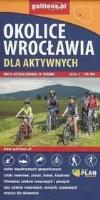 Okładka książki Mapa dla aktywnych - Okolice Wrocławia 1:100 000