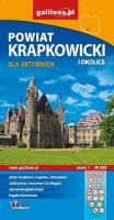 Mapa dla aktywnych - Powiat Krapkowicki 1:40 000. Autor: Opracowanie zbiorowe. SmakLiter.pl Okładka książki Mapa dla aktywnych - Powiat Krapkowicki 1:40 000