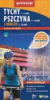 Mapa wodo. dla aktywnych- Tychy, Pszczna i okolice. Autor: Opracowanie zbiorowe. SmakLiter.pl Okładka książki Mapa wodo. dla aktywnych- Tychy, Pszczna i okolice