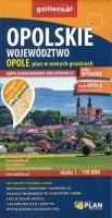 Okładka książki Mapa wodoodporna - Woj.Opolskie/Opole 1:190 000