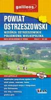 Okładka książki Mapa - Powiat Ostrzeszowski 1:60 000
