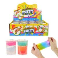 Masa glut w tęczowych kolorach. Wydawca: ToiToys. SmakLiter.pl Opakowanie Masa glut w tęczowych kolorach