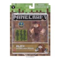 Opakowanie Minecraft Alex w skórzanej zbroi