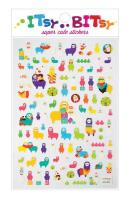 Opakowanie Mini naklejki Itsy bitsy Lamy
