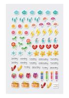 Opakowanie Mini naklejki Itsy bitsy Planuj na wesoło