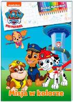 Okładka książki MISJA W KOLORZE PSI PATROL DODAJ KOLORÓW