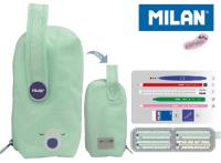 Opakowanie Multipiórnik MILAN owalny z 4 piórnikami BERRYWOOD zielony