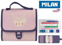 Opakowanie Multipiórnik MILAN z 2 piórnikami BERRYWOOD róż