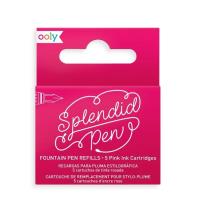 Naboje uzupełniające Splendid różowe (5szt). Wydawca: Kolorowe Baloniki. SmakLiter.pl Opakowanie Naboje uzupełniające Splendid różowe (5szt)