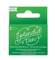 Naboje uzupełniające Splendid zielone (5szt). Wydawca: Kolorowe Baloniki. SmakLiter.pl Opakowanie Naboje uzupełniające Splendid zielone (5szt)