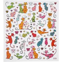 Opakowanie Naklejki Kotki