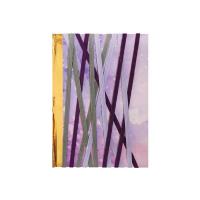 Opakowanie Notes A5/80K w kratkę fioletowy z gumkami