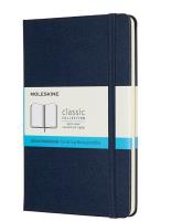 Opakowanie Notes Classic 11,5x18 tw. kropki sapphire blue