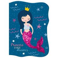 Opakowanie Notes kształtowy A6 syrenka DERFORM