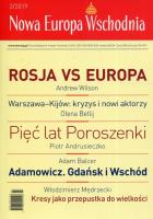Nowa Europa Wschodnia 2/2019. Wydawca: Kolegium Europy Wschodniej. SmakLiter.pl Opakowanie Nowa Europa Wschodnia 2/2019