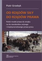 Okładka książki Od rządów siły do rządów prawa