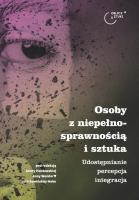 Okładka książki Osoby z niepełnosprawnością i sztuka