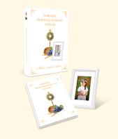 Okładka książki Pamiątka Pierwszej Kominii Świętej + ramka