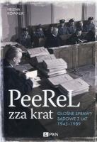 PeeReL zza krat. Autor: Kowalik Helena. SmakLiter.pl Okładka książki PeeReL zza krat