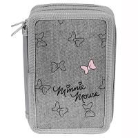 Opakowanie Piórnik 2-komorowy b. w. MinnieDISD-022BW PASO