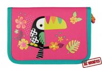 Opakowanie Piórnik dwuklapkowy bez wyposażenia Bambino- Tukan