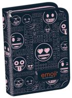 Opakowanie Piórnik dwuklapkowy bez wyposażenia Emoji Pink